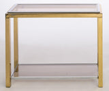 Belgo Chrom inspired vintage console table
